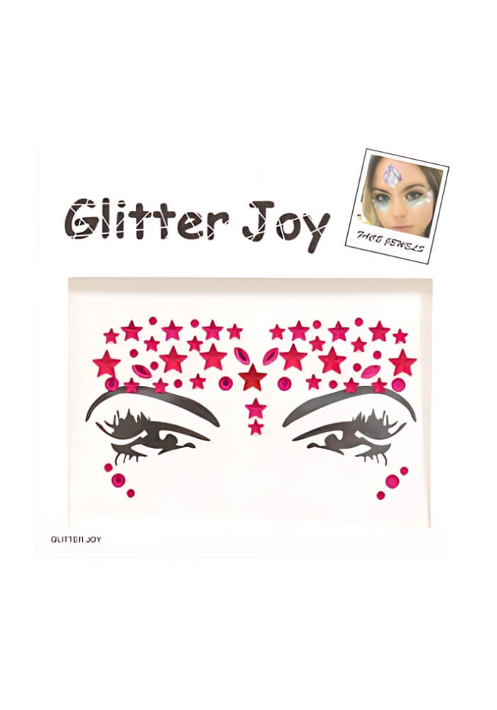 Face Jewels Iconen Roze - Festivales