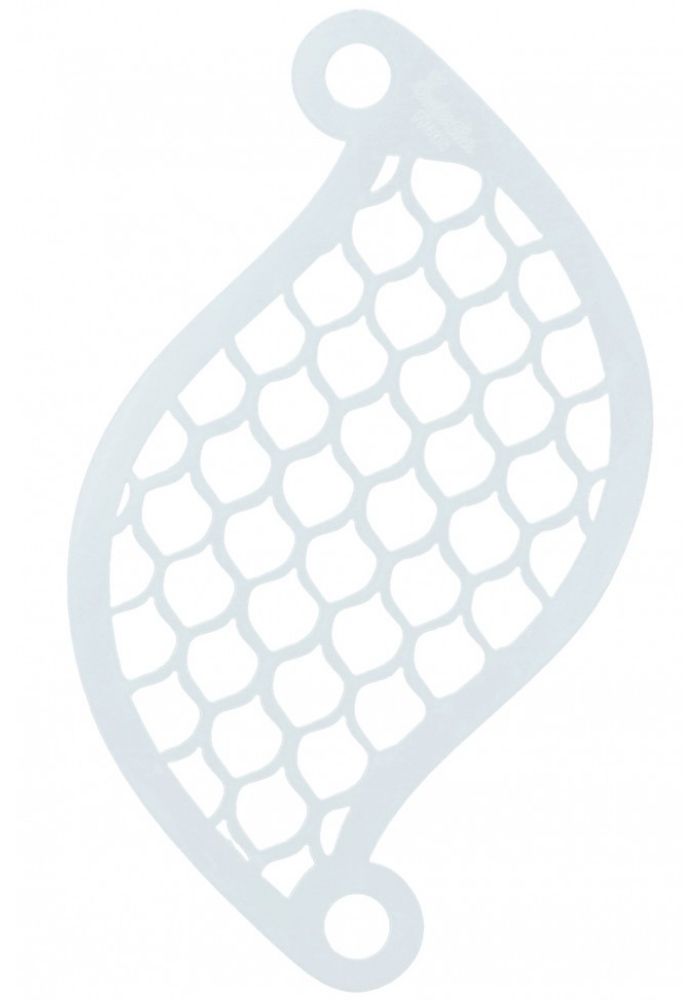 Face Paint Stencil Superstar Scales 77004 - Festivales