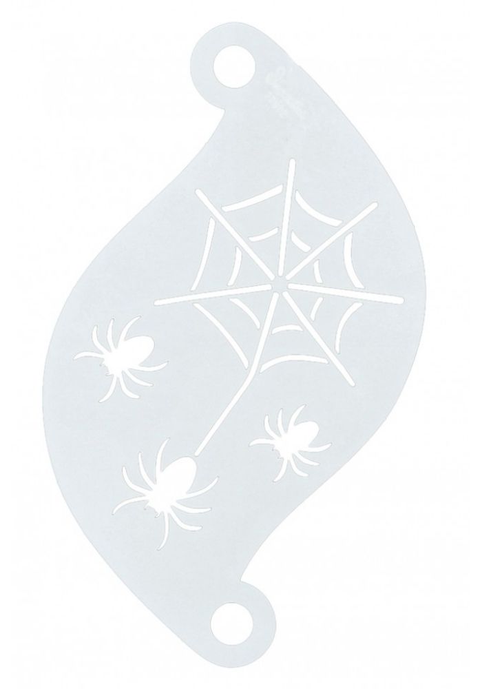 Face Paint Stencil Scary Spider 77092 - Festivales