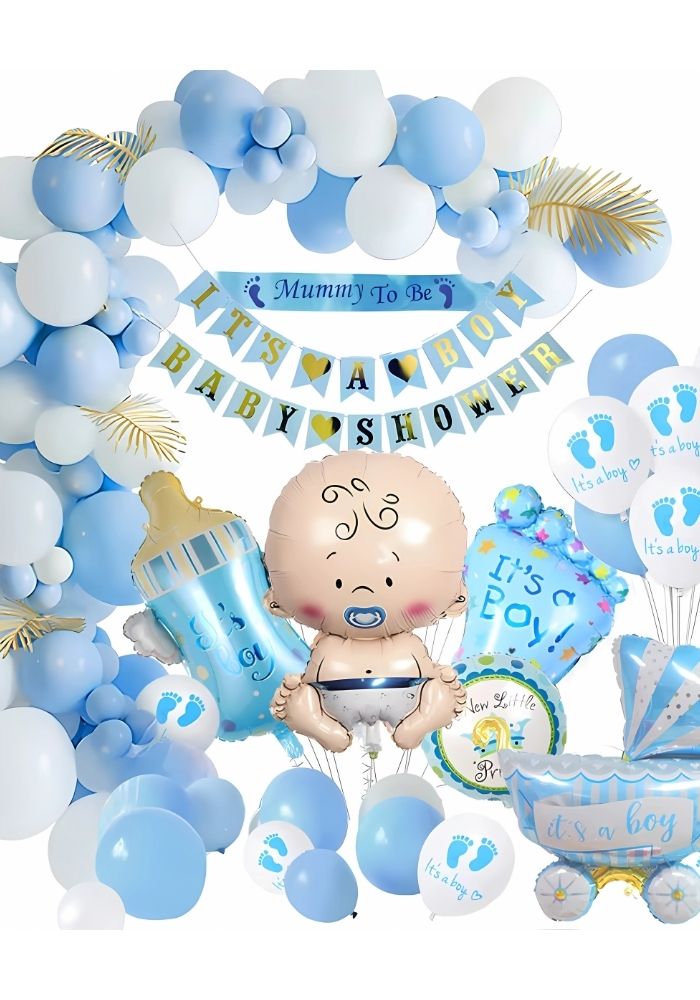 Baby Shower Versiering Pakket - Jongetje - 39 Stuks - Festivales
