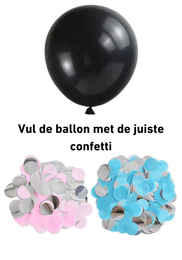 Gender Reveal Versiering Pakket - Festivales