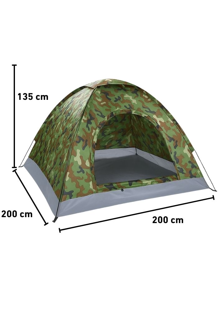 Camouflag Animal - Festival Opzet Tent 2-personen - Festivales