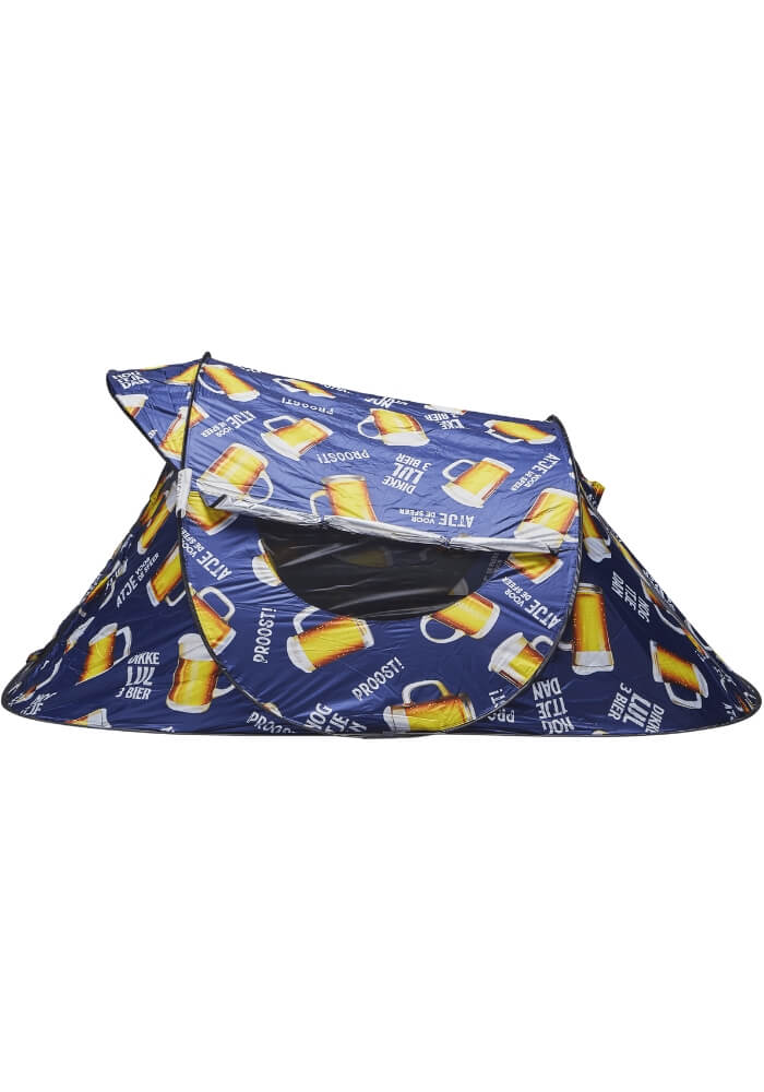 Festival Camping pop-up tent - 2-3 persoons - Brutaal Bier print - Festivales
