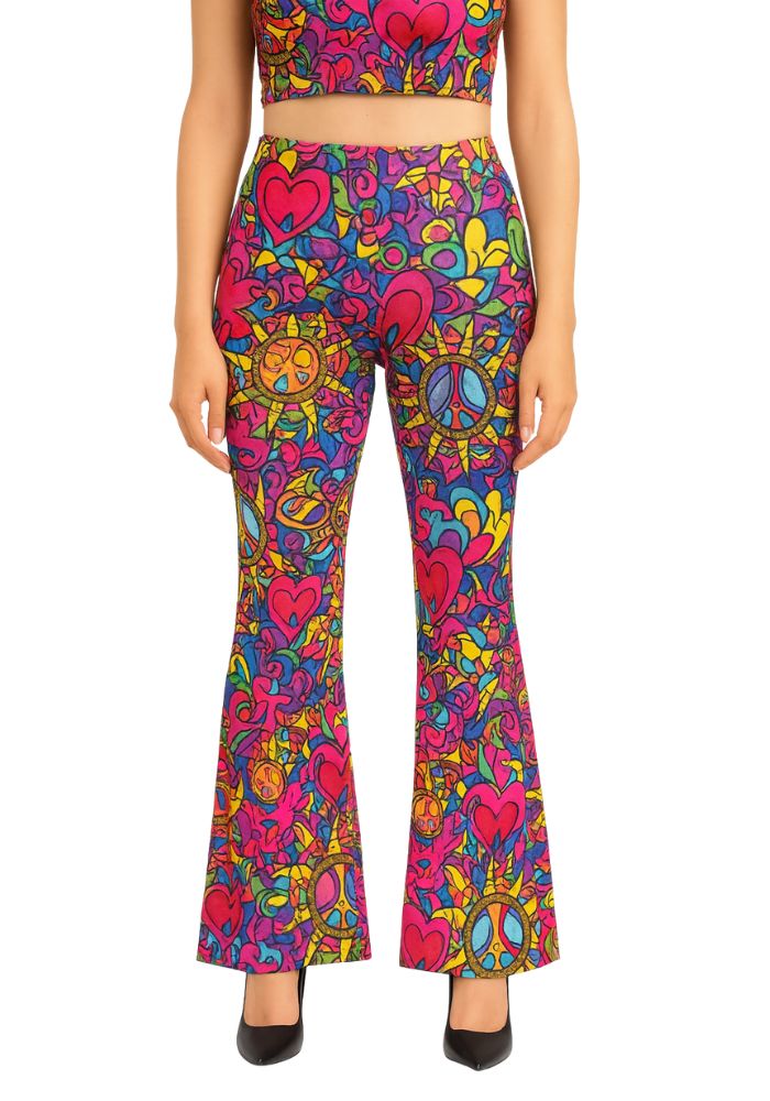 Flared Broek Colorful Dream - Festivales