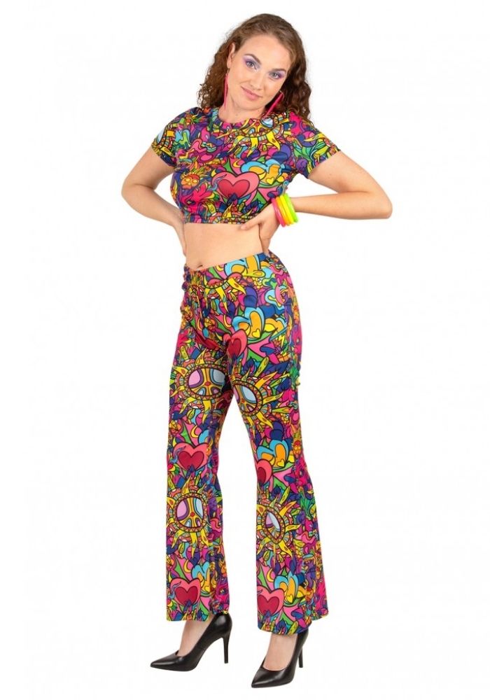 Flared Broek Colorful Dream - Festivales
