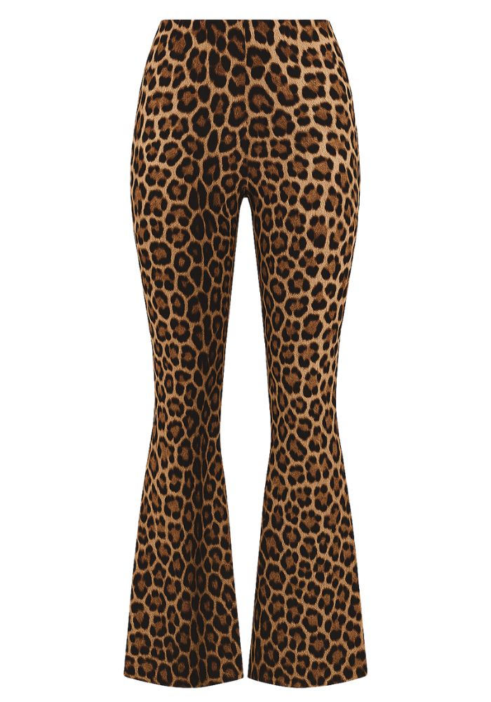 Flared Broek Jachtluipaard - Festivales