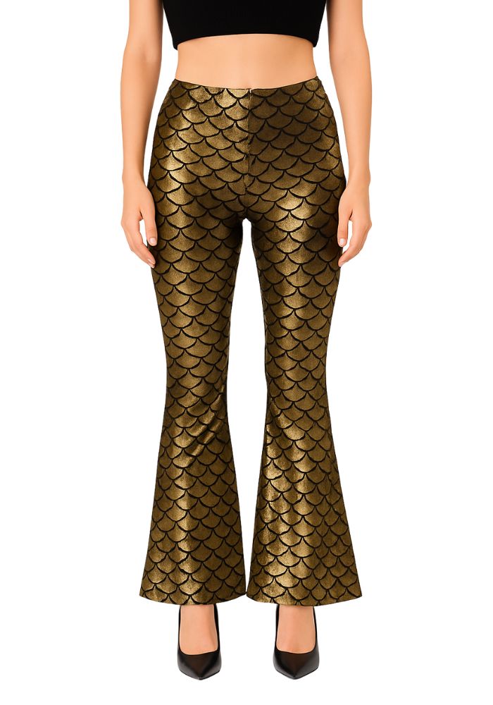 Flared Broek Schubben - Festivales