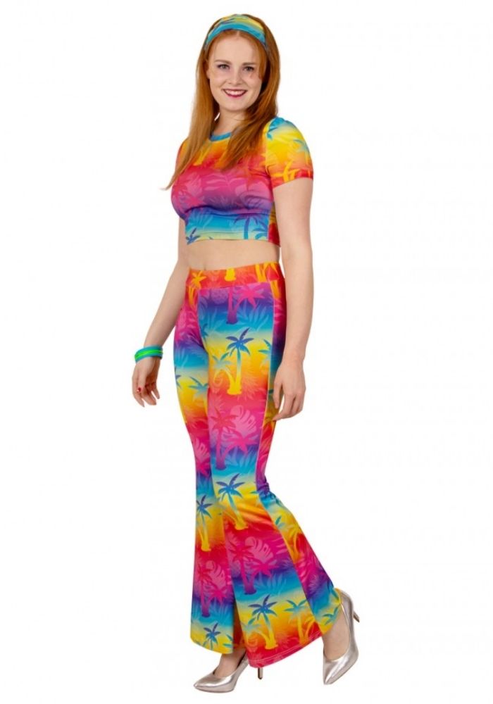 Flared Broek Tropicana - Festivales