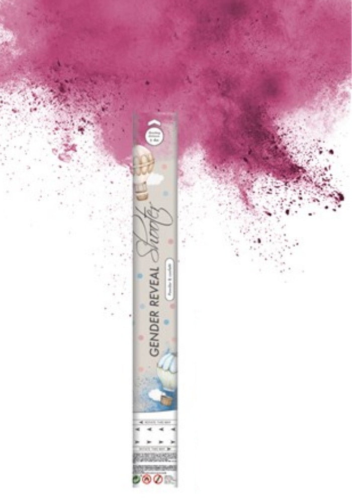 Powder Shooter Roze Gender Reveal (40cm) - Festivales