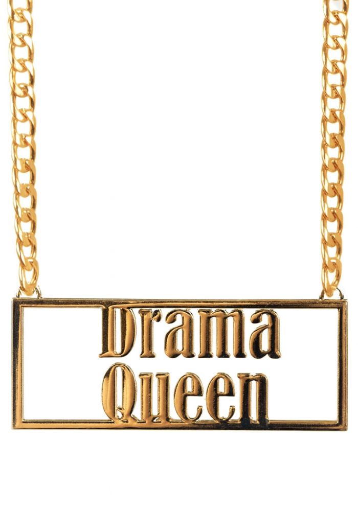 Ketting Met Hanger 'Drama Queen' - Festivales