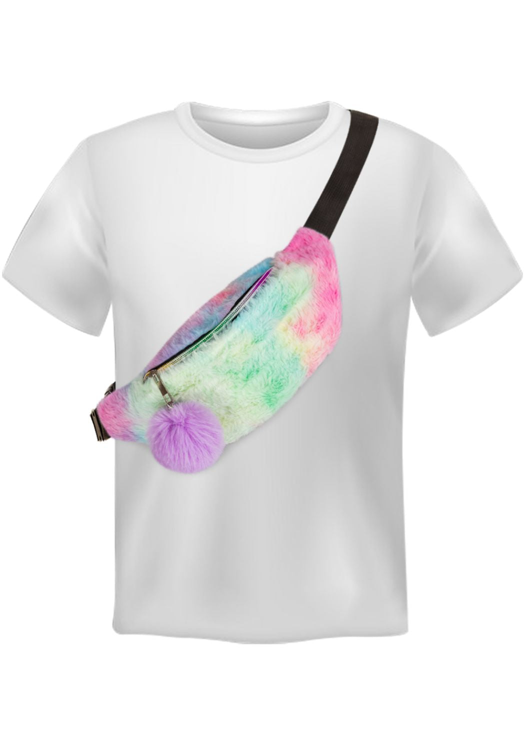 Heuptasje Pluche Pastel - Festivales