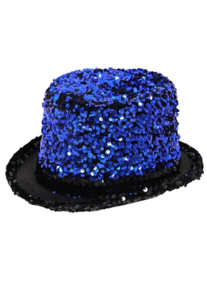 Carnavalsjas Herencolbert Pailletten Blauw - Bundel Basic - Festivales