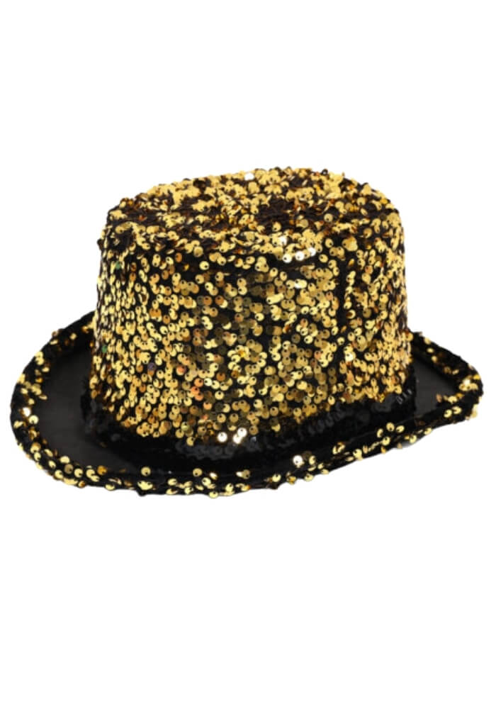 Carnavalsjas Herencolbert Pailletten Goud - Bundel Basic - Festivales