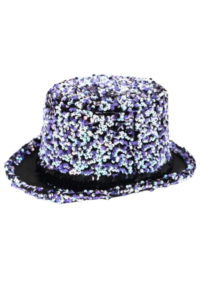 Carnavalsjas Sequin White Purple Heren - Bundel Luxe - Festivales