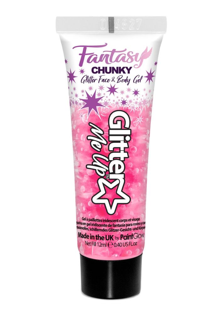Fantasy Chunky Glitter Gel 12ml Flamingo Fiesta - Festivales