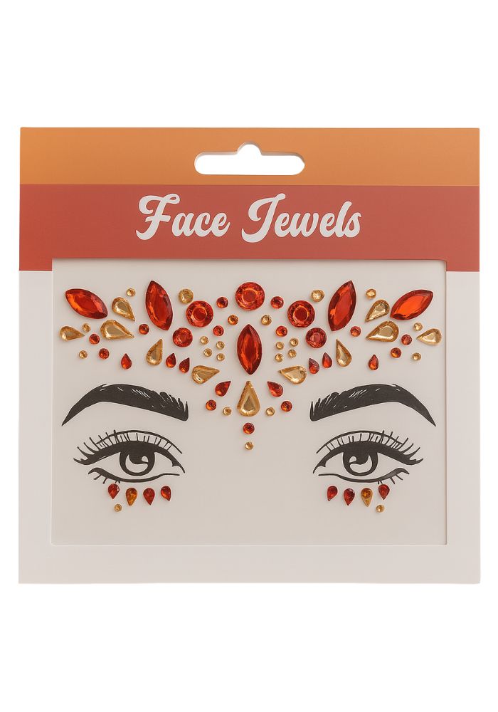 Kielegat Face Jewels Gezicht - Festivales