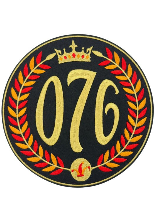 Lauwerkrans 076 - Kielegat Rugembleem - Festivales