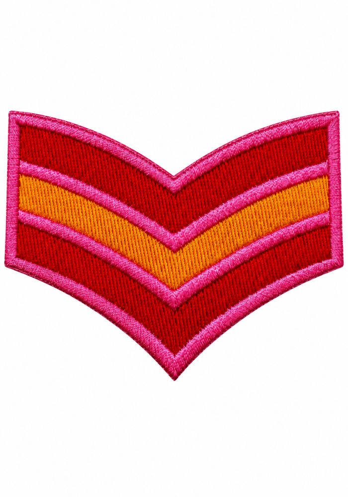 Rangstrepen Roze - Kielegat Embleem - Festivales