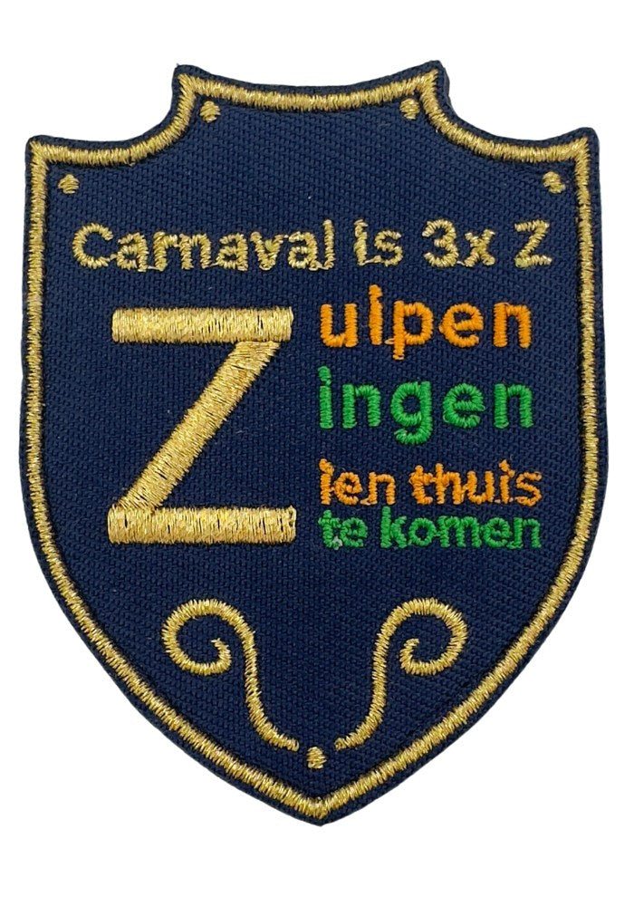 3x Z Schild - Kruikenstad Embleem - Festivales