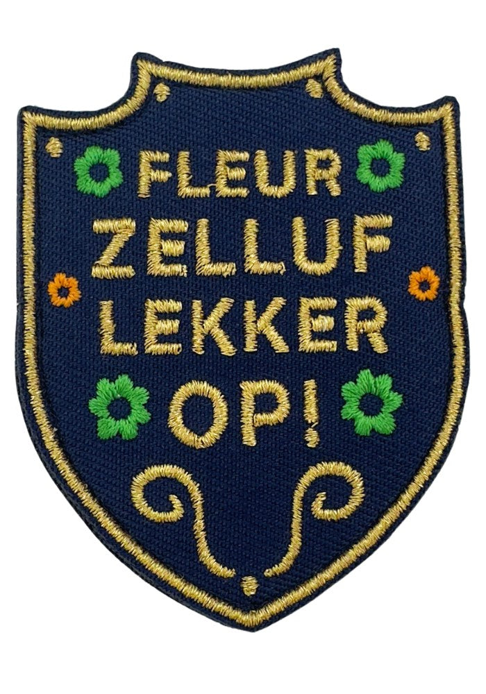 Fleur Schild - Kruikenstad Embleem - Festivales