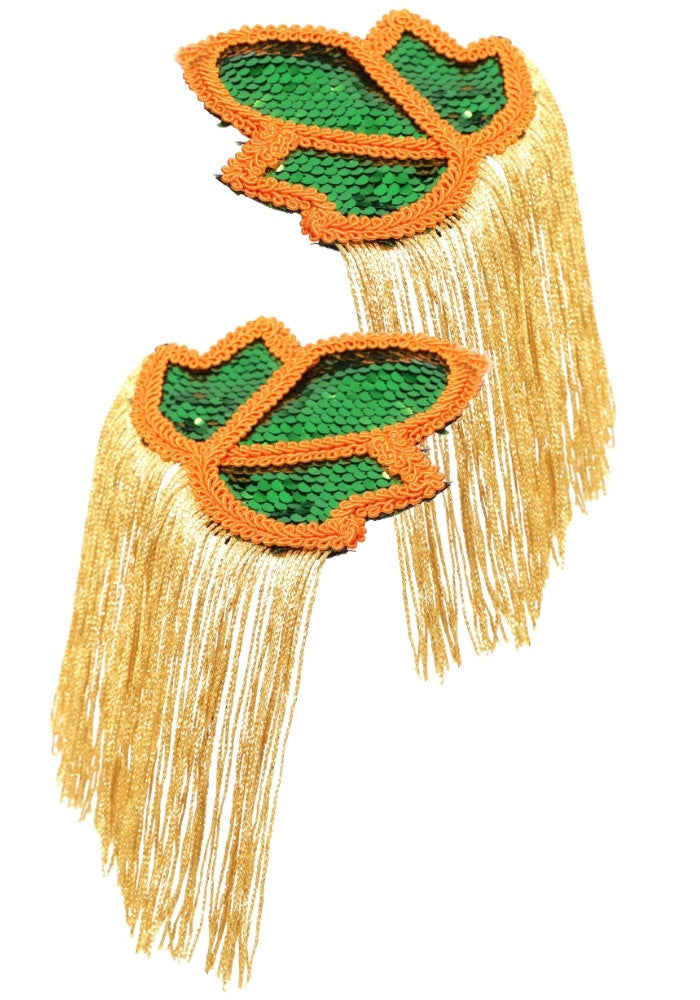 Kruikenstad Epauletten Strass Bloem - Festivales