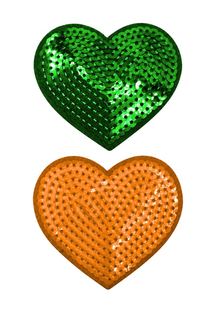 Hartjes Pailletten - Kruikenstad Embleem - Festivales