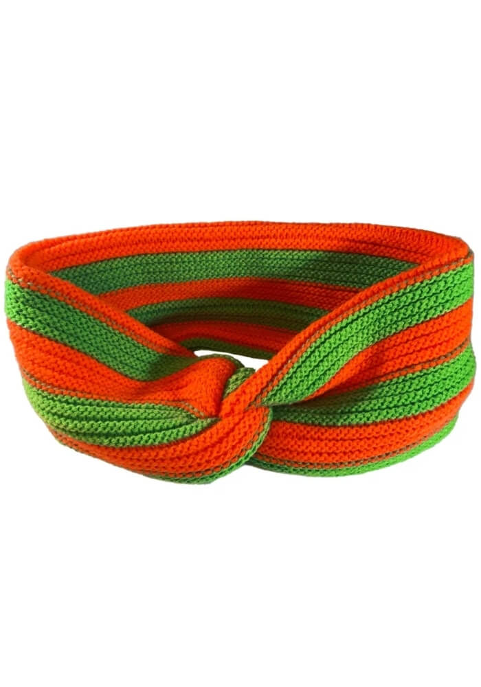 Gebreide Kruikenstad Haarband - Festivales