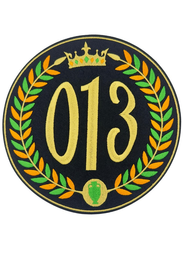 013 Lauwerkrans- Kruikenstad Rugembleem - Festivales