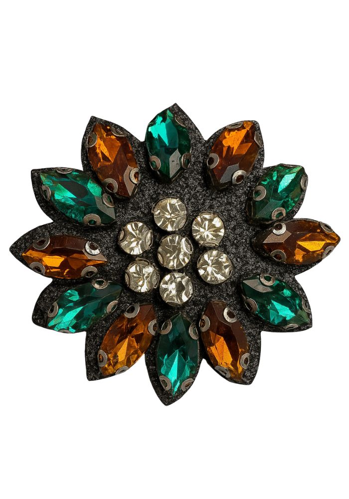 Kruikenstad Speld Bloem Met Steentjes - Festivales