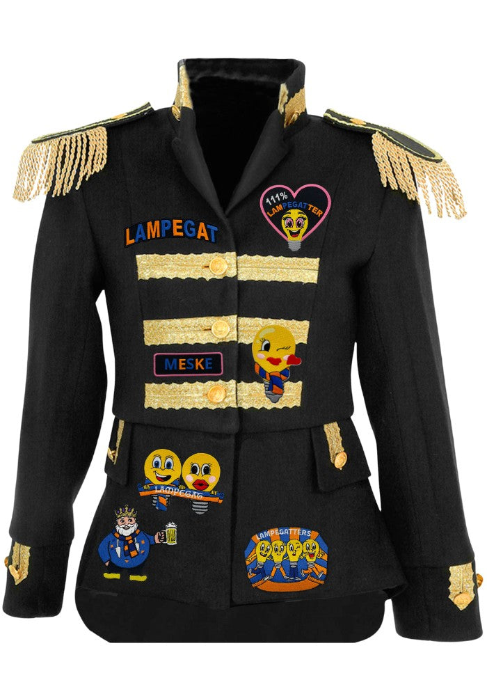 Lampegat Jasje - Uniform Wolvilt - Dames - Super Luxe - Festivales