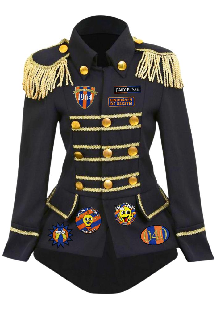 Lampegat Jasje - Deluxe - Dames - 7 Willekeurige Emblemen - Festivales