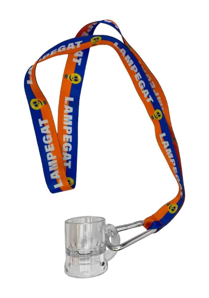 Lampegat Shotglaasje Aan Keycord - Festivales