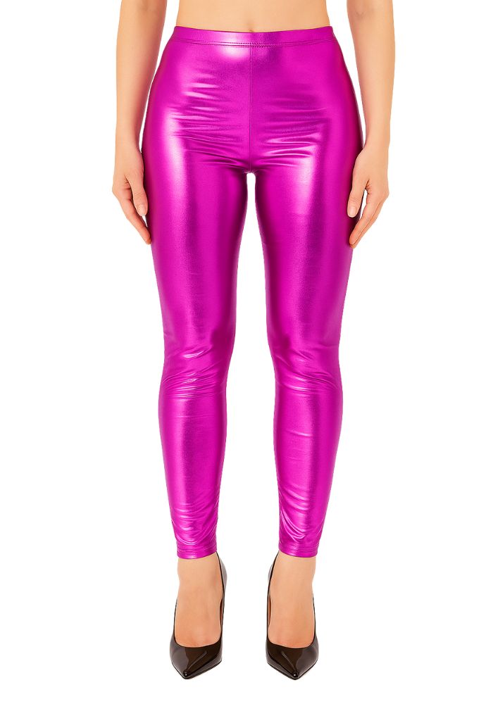 Legging Metallic Roze - Festivales