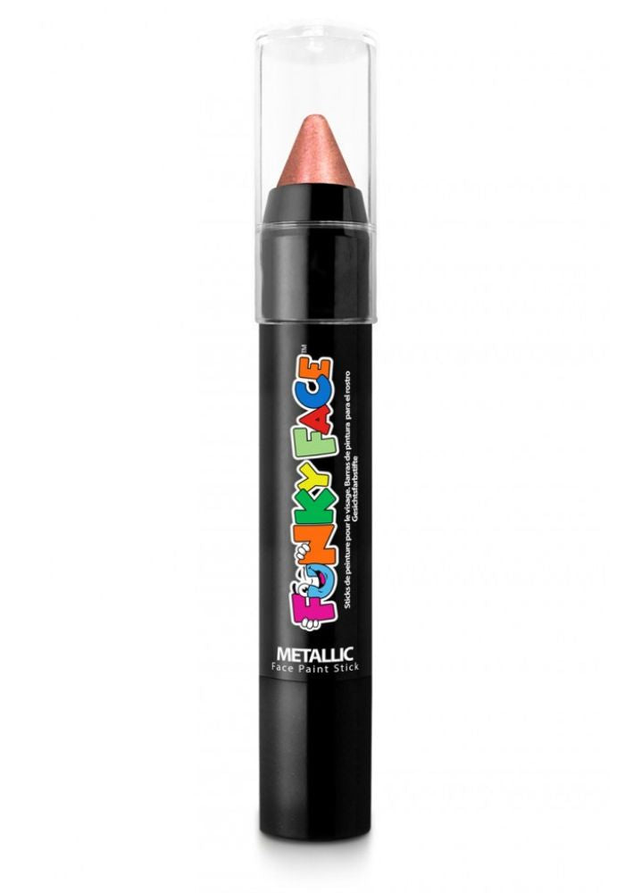Metallic Face & Body Paint Stick Rosé Goud - Festivales
