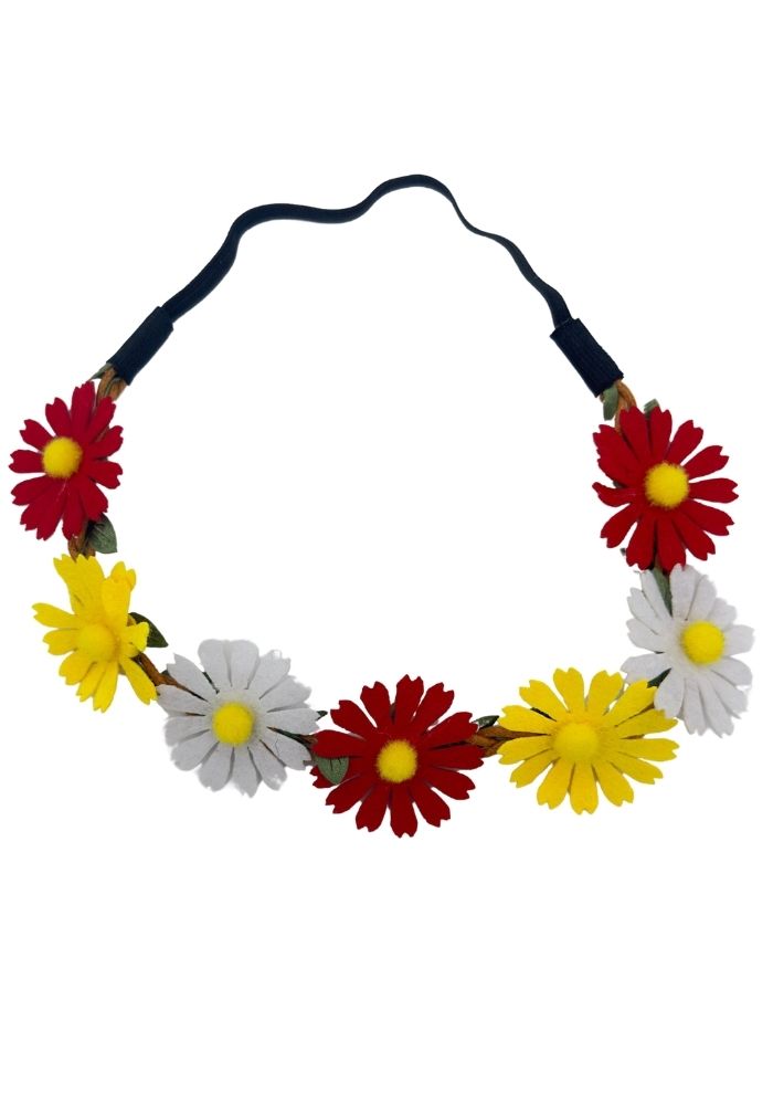 Oeteldonk Hoofdband Bloemen - Festivales