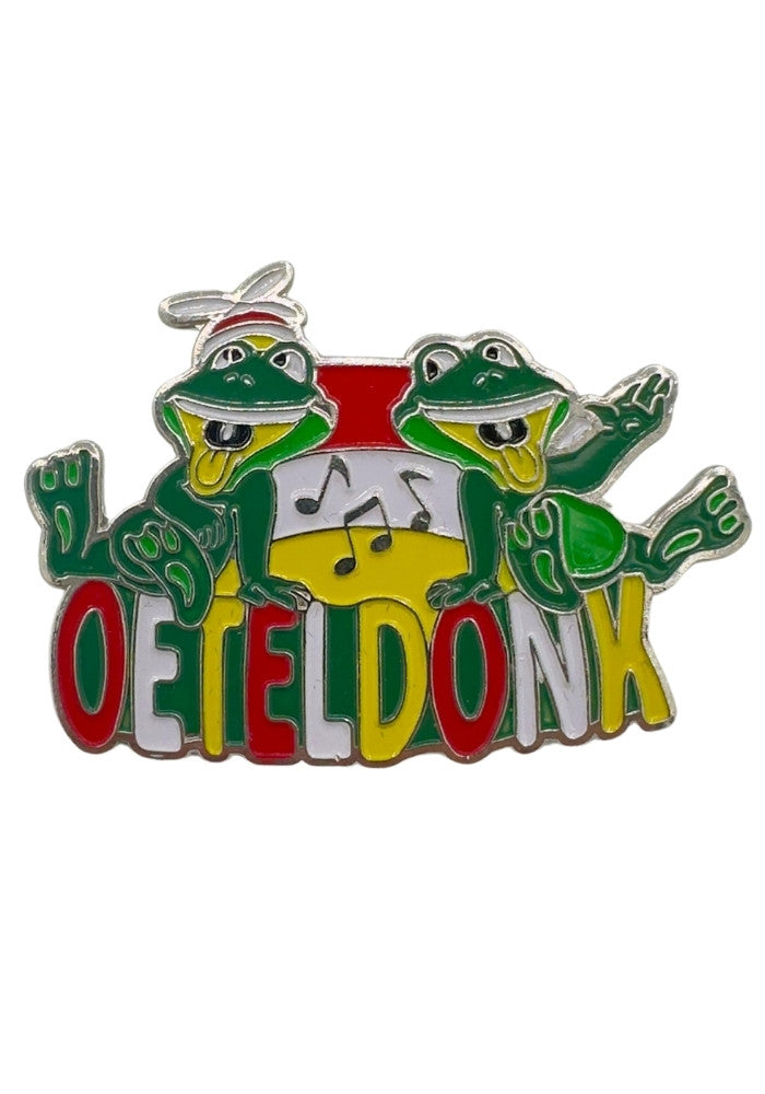 Oeteldonk Pin Kikker Broche 3 - Festivales