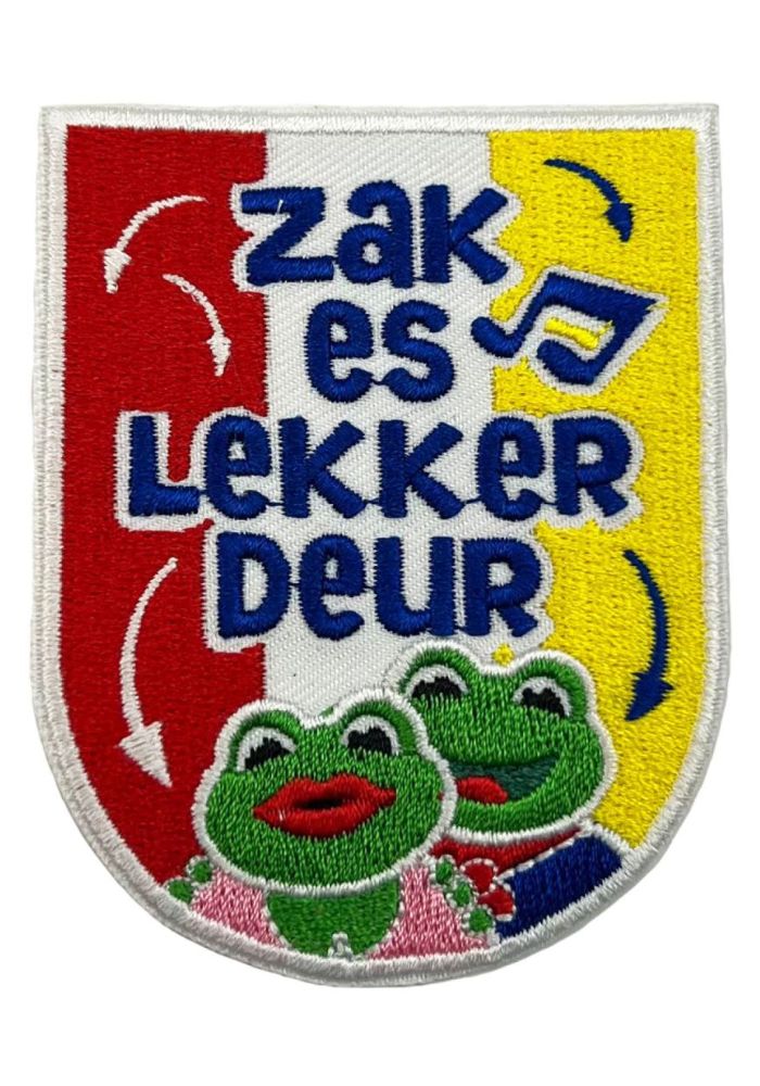 Zak Es Lekker Deur - Oeteldonk Embleem - Festivales