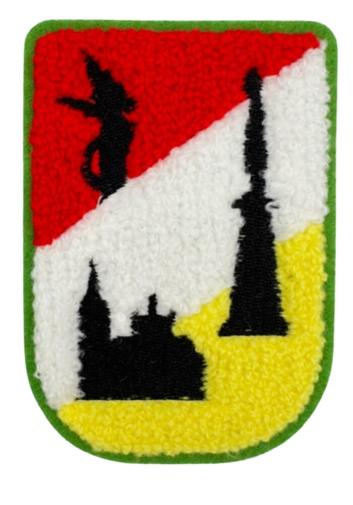 Badstof Draak, Knilles en Stadhuis - Oeteldonk Embleem - Festivales