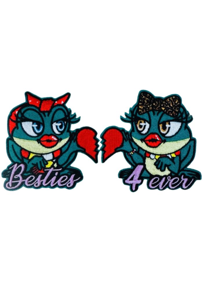 Besties 4 Ever Kikkers - Oeteldonk Embleem - Festivales