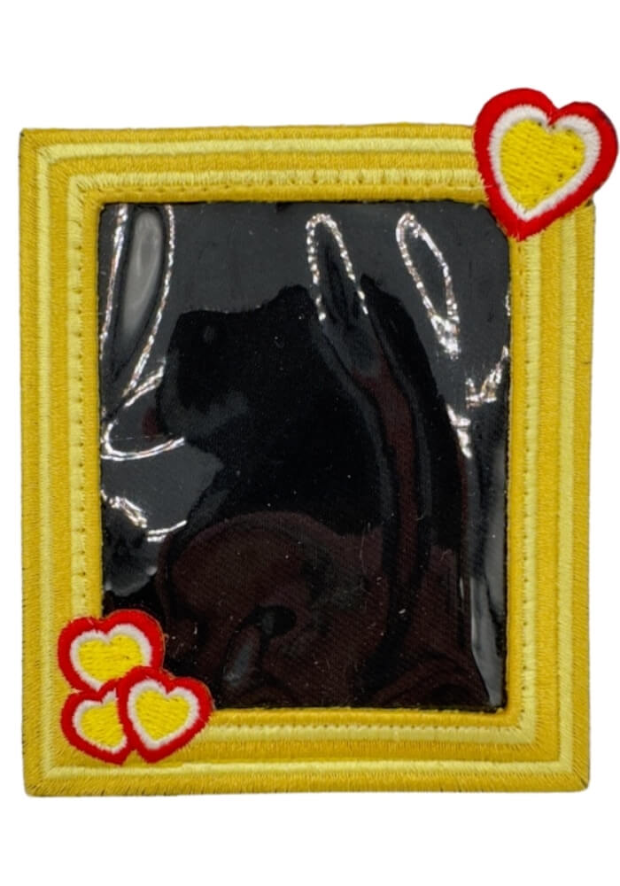 Fotolijstje Goud Hartjes - Oeteldonk Embleem - Festivales