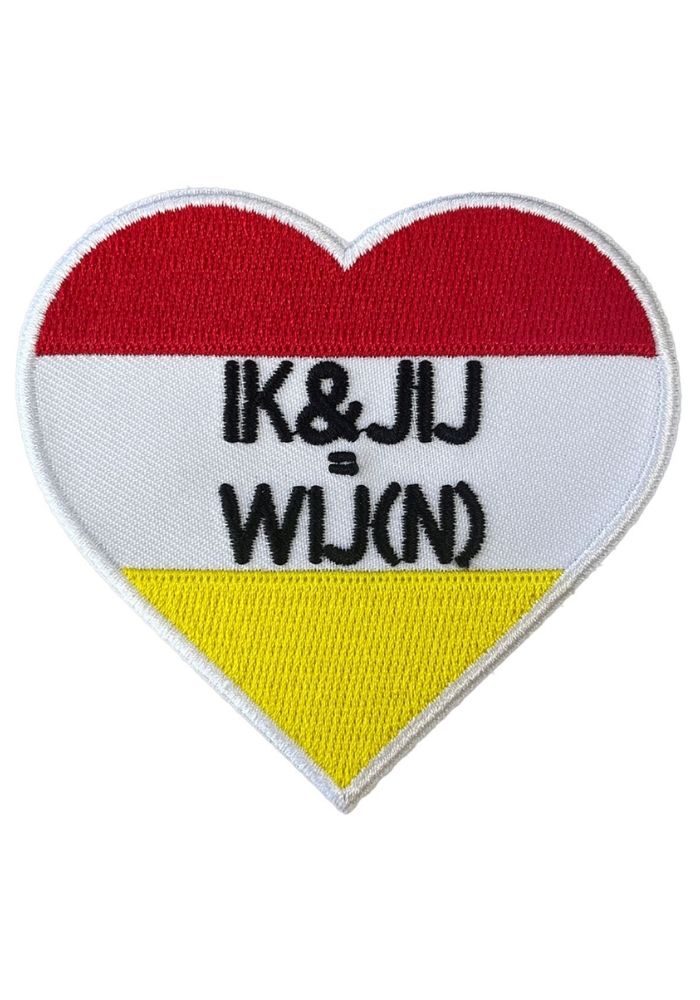 Hartje Quote Ik&Jij - Oeteldonk Embleem - Festivales