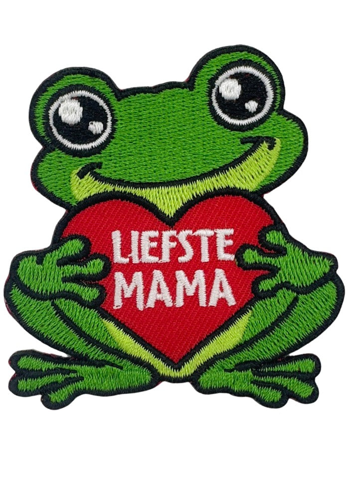 Kikker Met Hartje Liefste Mama - Oeteldonk Embleem - Festivales