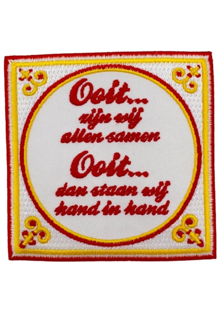 Tegeltje Ooit - Oeteldonk Embleem - Festivales