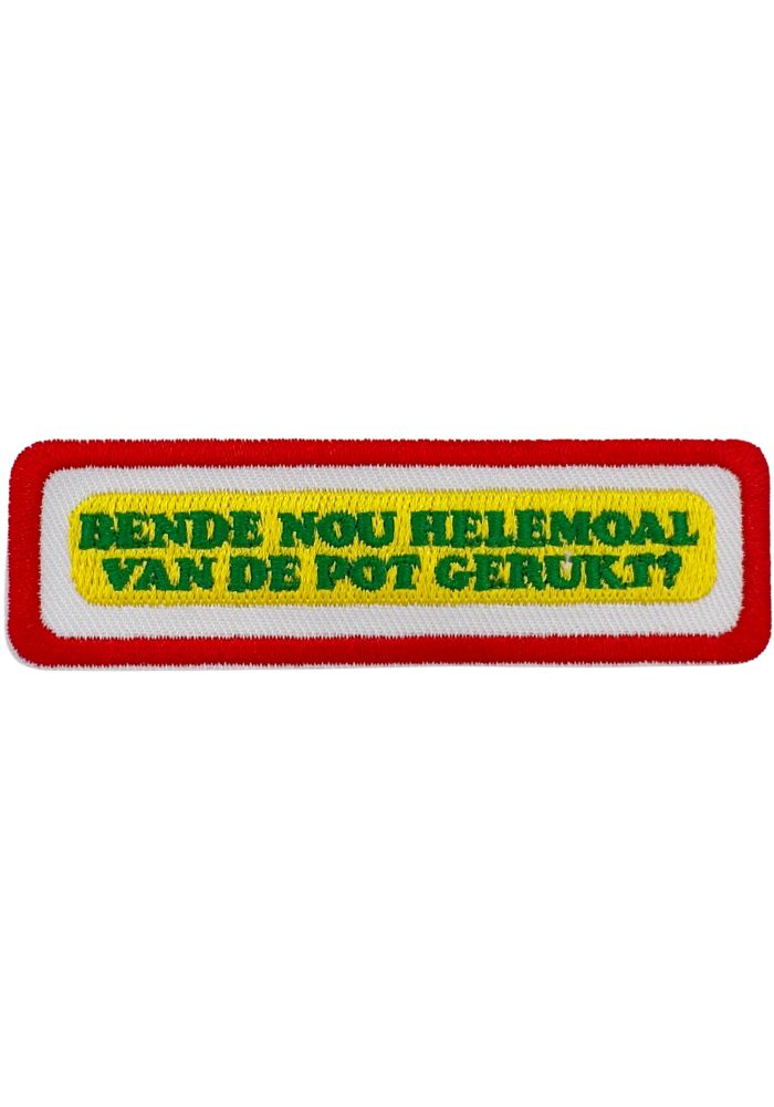 Pot Gerukt - Oeteldonk Embleem - Festivales