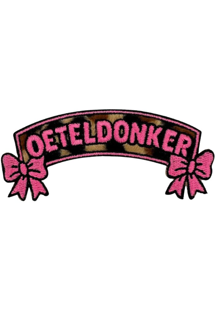 Panter Boog Met Strikje - Oeteldonk Embleem - Festivales