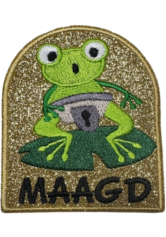 Sterrenbeeld Maagd Goud - Oeteldonk Embleem - Festivales