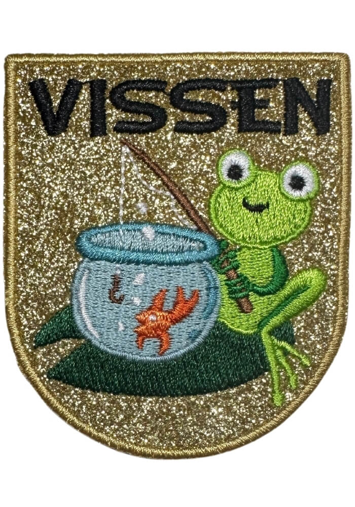 Sterrenbeeld Vissen Goud - Oeteldonk Embleem - Festivales