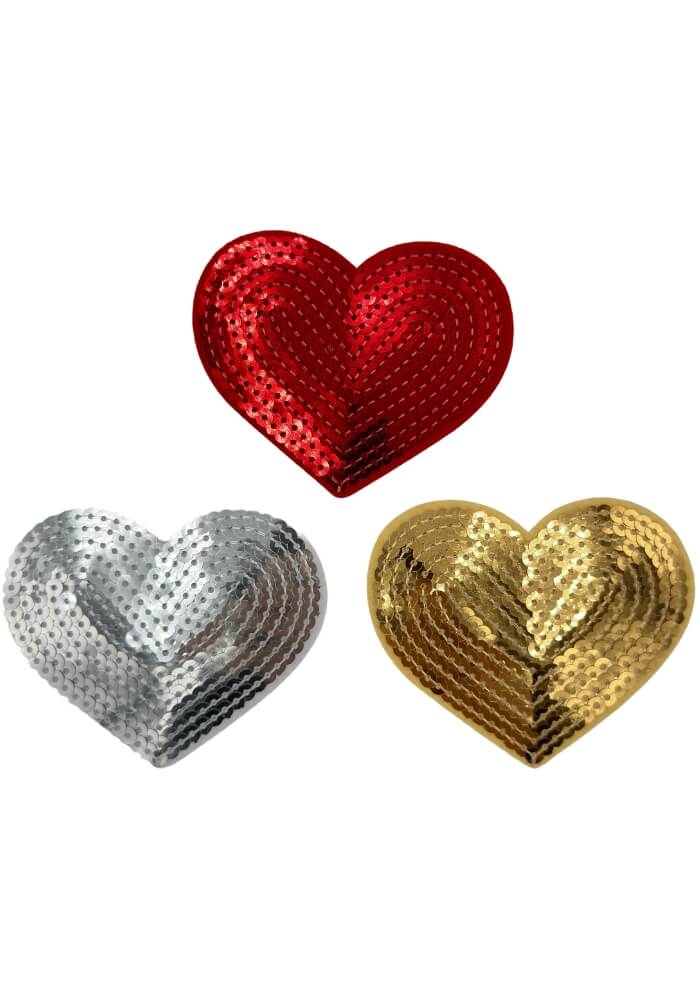 Hartjes Strass Groot - Oeteldonk Emblemen - Festivales