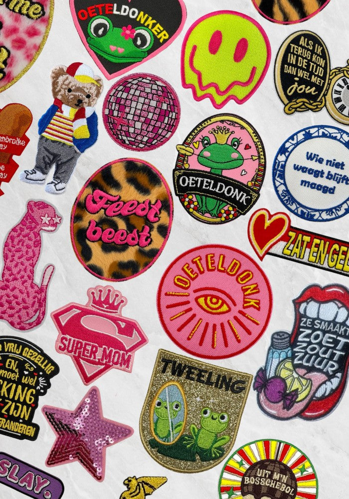 It's Beer O'clock - Carnavals Embleem 1 Stuk (It's Beer O'clock) - Festivales