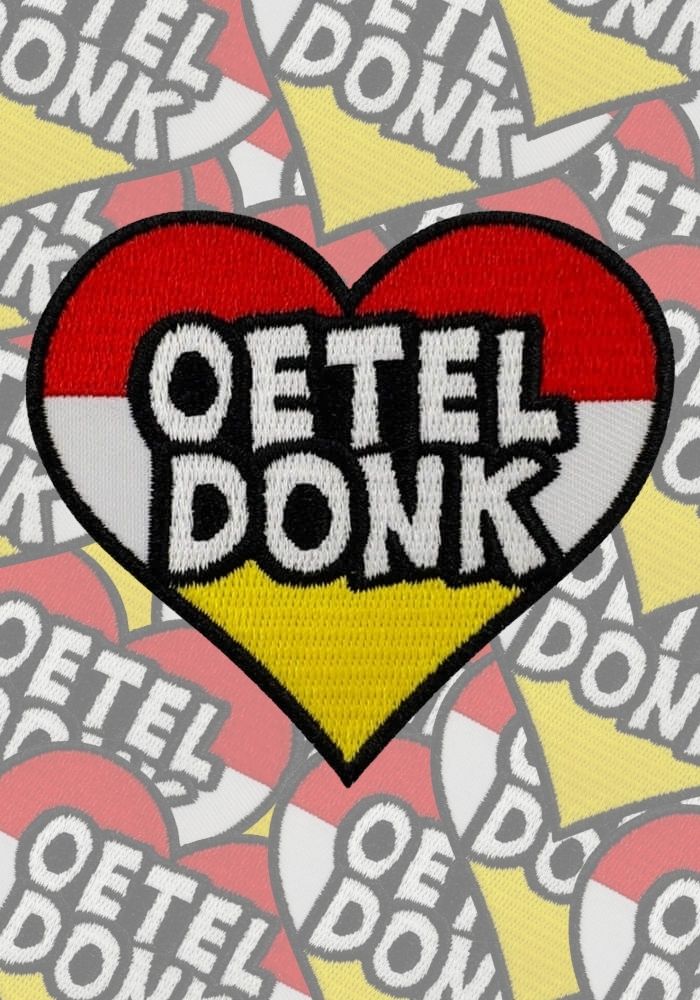 Oeteldonk hart R/W/G - Oeteldonk Embleem - Festivales